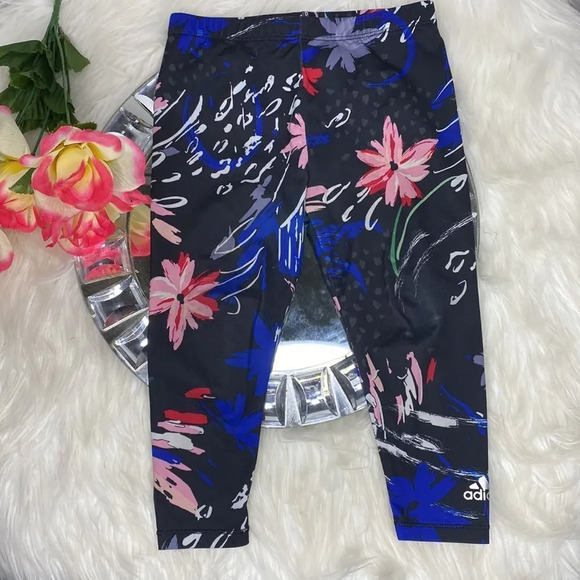 Adidas & Nike Dri-fit leggings bundle Toddler 2T - Picture 2 of 7